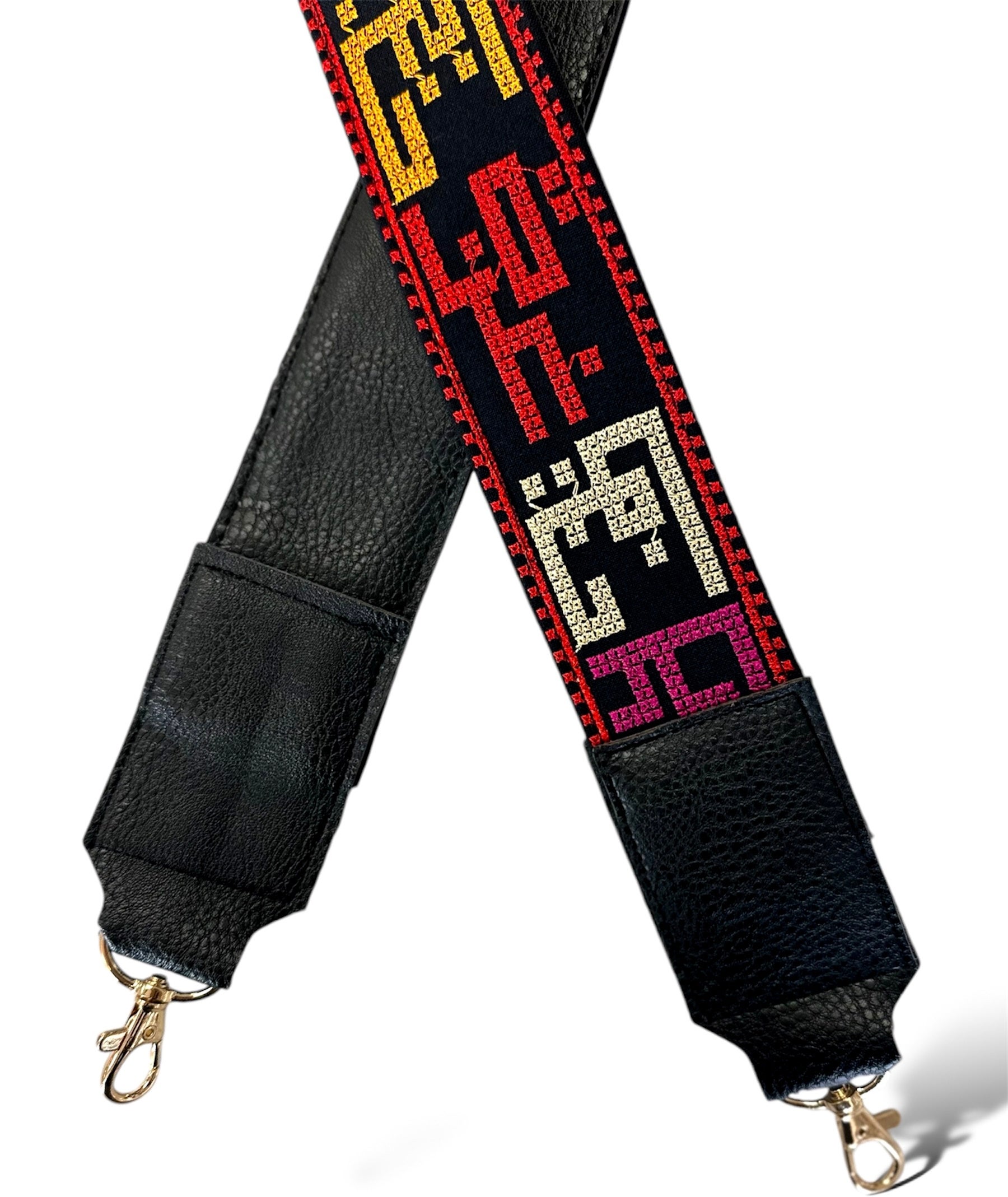 Embroidered crossbody strap online
